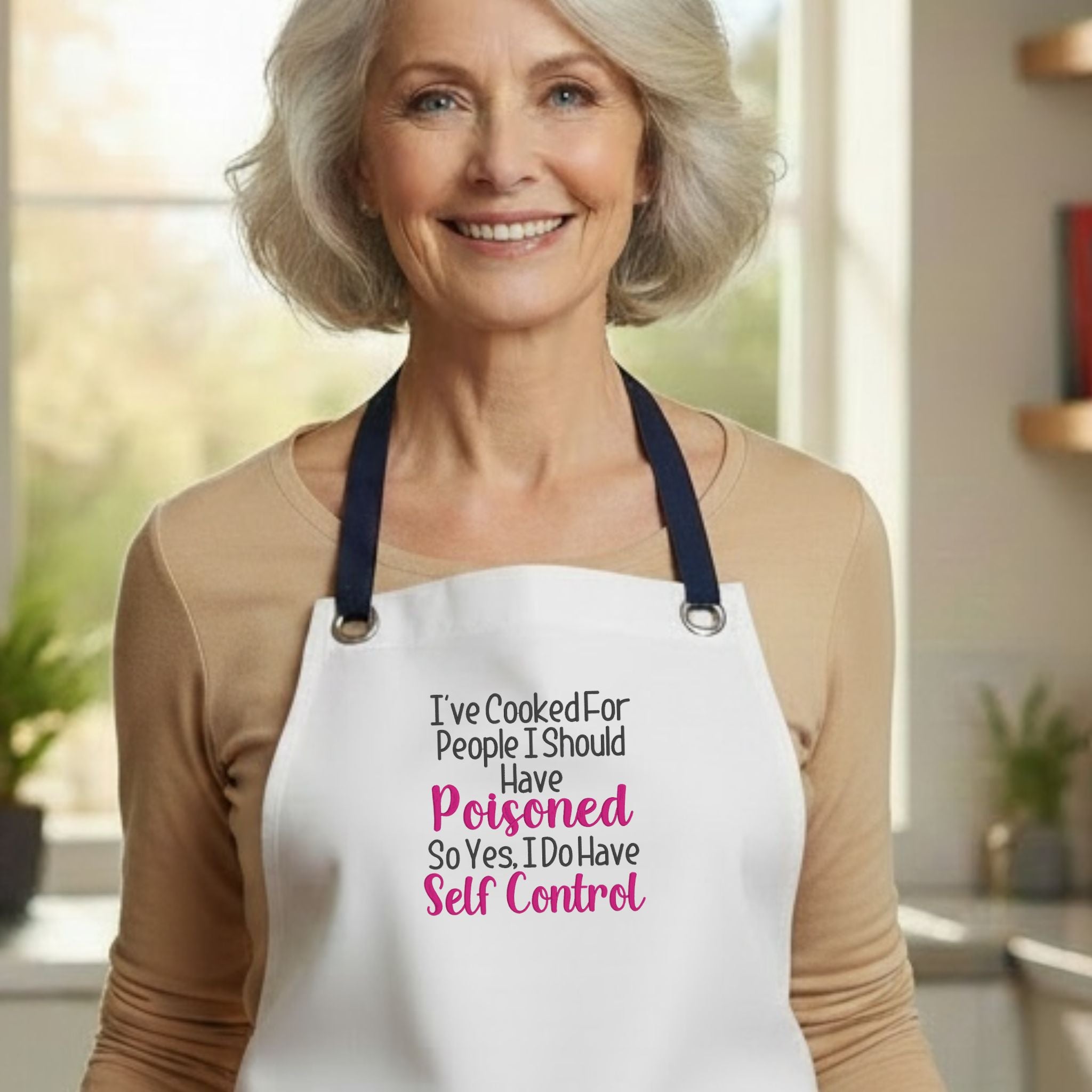 Embroidered Apron - Should Have Poisoned