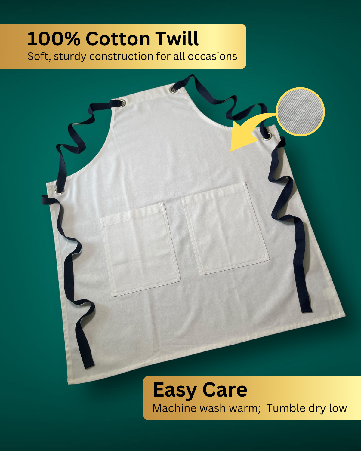 Embroidered Apron - Chef Is Always Right