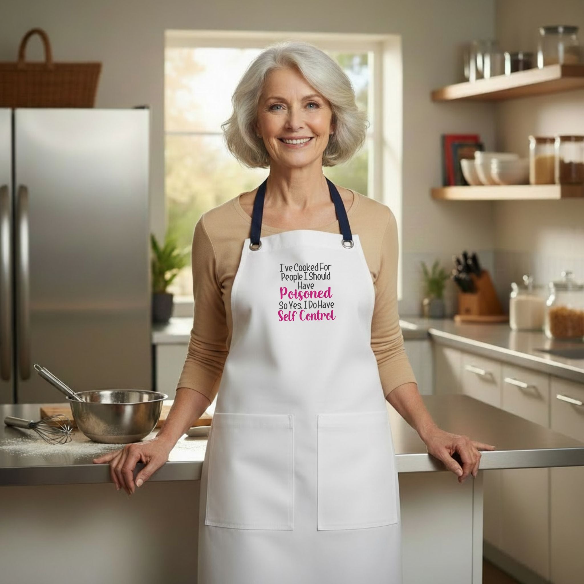Embroidered Apron - Should Have Poisoned