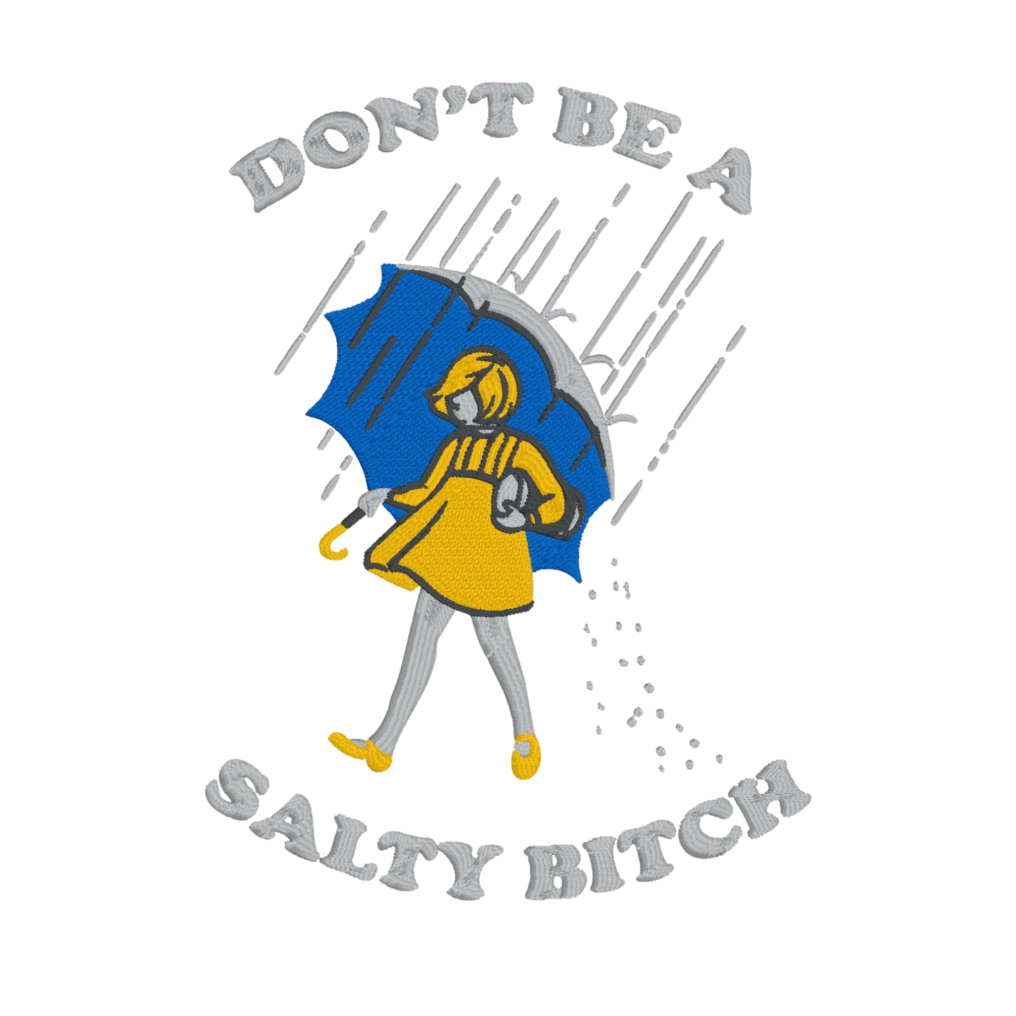 Embroidered Apron - Don't Be A Salty Bitch