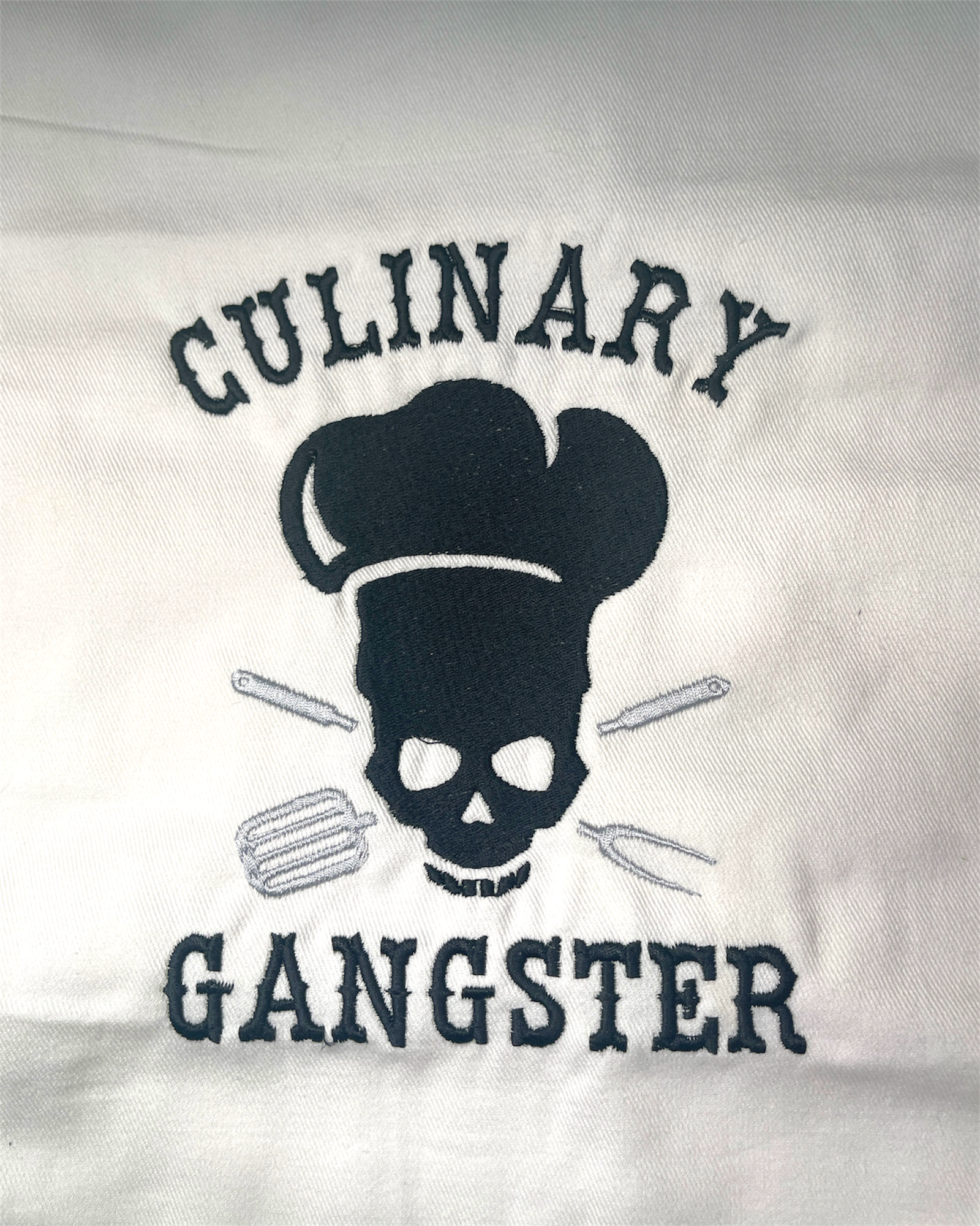 Embroidered Apron - Culinary Gangster
